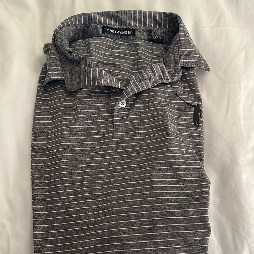 No Laying Up Men’s Golf Shirt